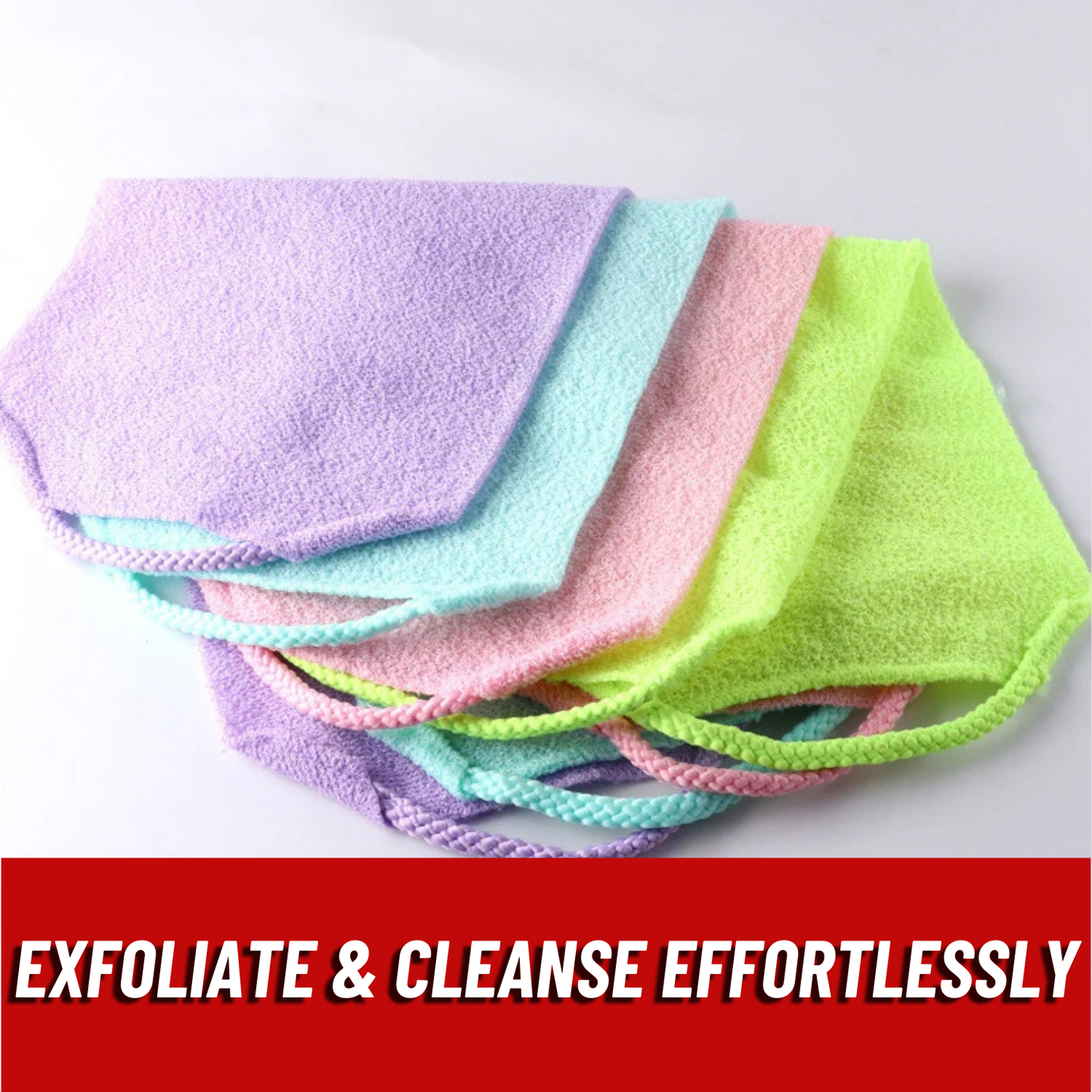 FlexCloth™ Exfoliating Bath Scrubber